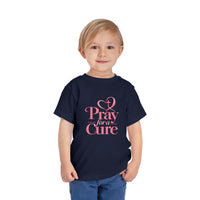 Load image into Gallery viewer, Toddler "Pray for a Cure" Short Sleeve Tee