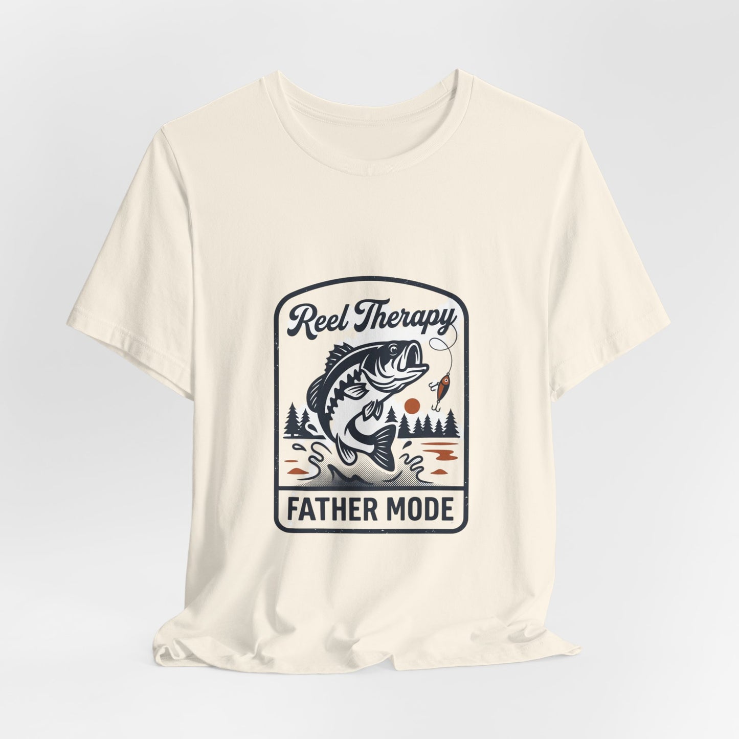 Reel Therapy Father Mode Tee | Fishing Dad shirt, Retro Outdoors Father’s Day