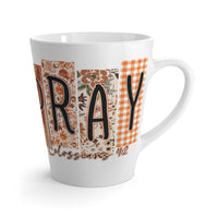 Load image into Gallery viewer, "Pray" Cross Latte' Mug