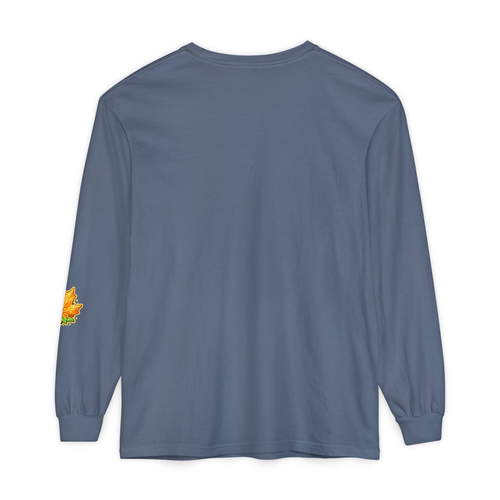 Autumn Pumpkin Bow Long Sleeve Tee