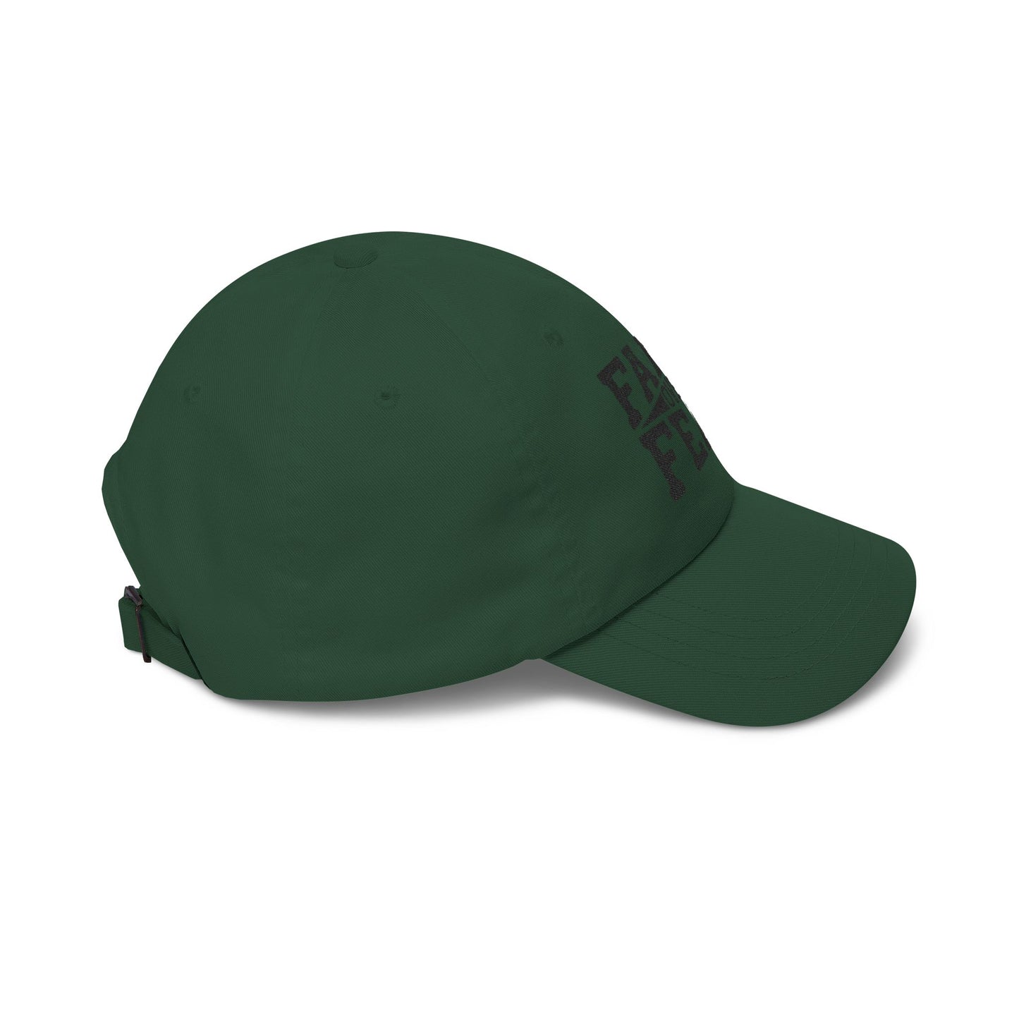 Faith Over Fear Dad Cap — Embroidered Inspirational Baseball Hat