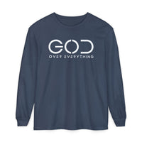 Load image into Gallery viewer, "God Over Everything" Long Sleeve Tee