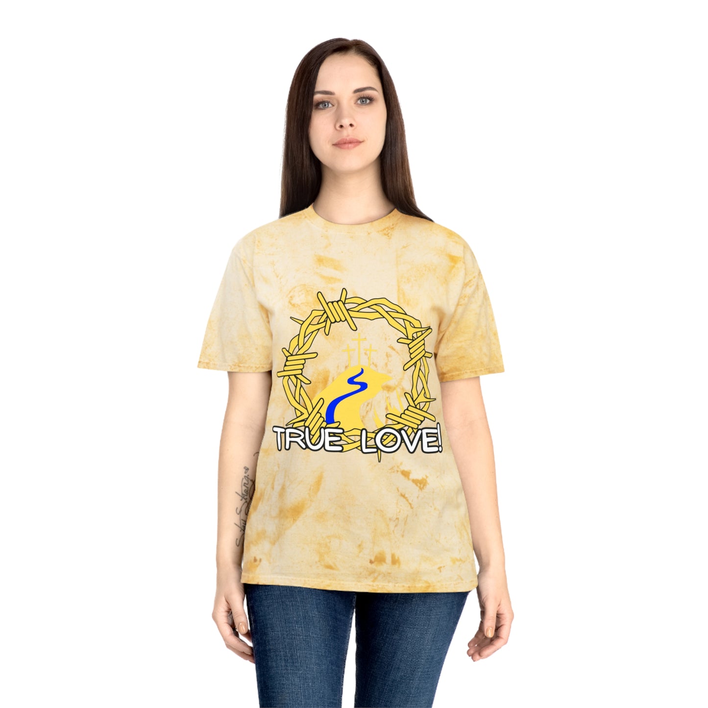 True Love T-Shirt — Crown of Thorns Graphic Christian Tee
