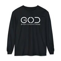 Load image into Gallery viewer, "God Over Everything" Long Sleeve Tee