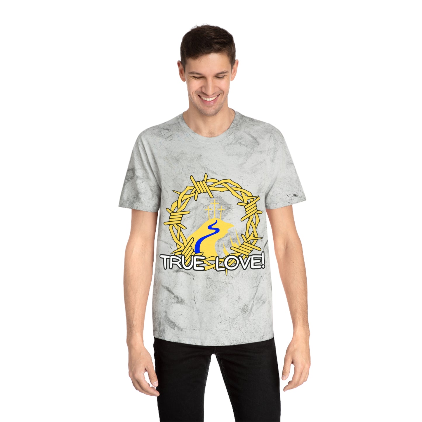 True Love T-Shirt — Crown of Thorns Graphic Christian Tee