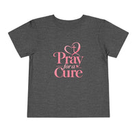 Load image into Gallery viewer, Toddler "Pray for a Cure" Short Sleeve Tee
