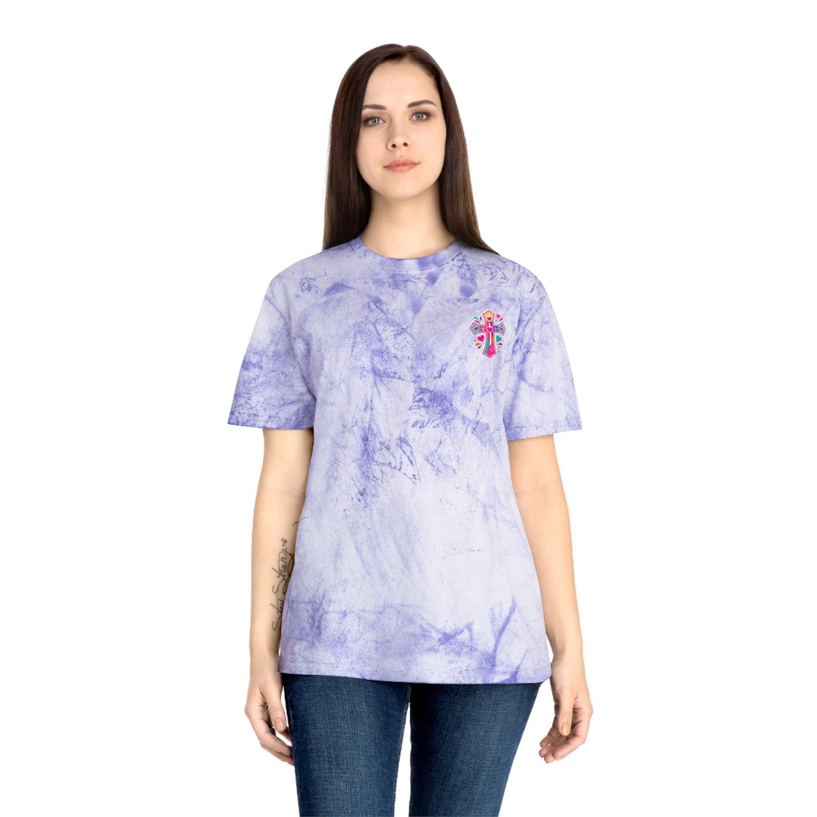 Tie-Dye "I Pray Before I Reply" T-Shirt