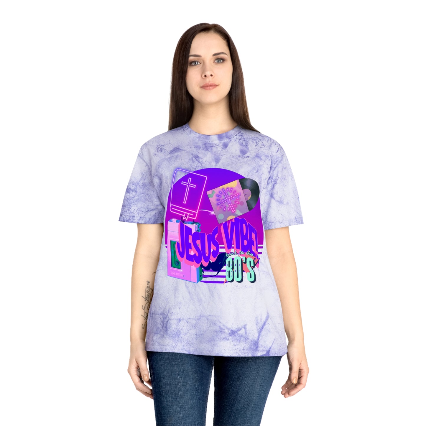 Jesus Vibe 80s T-Shirt — Retro Christian Graphic Tee