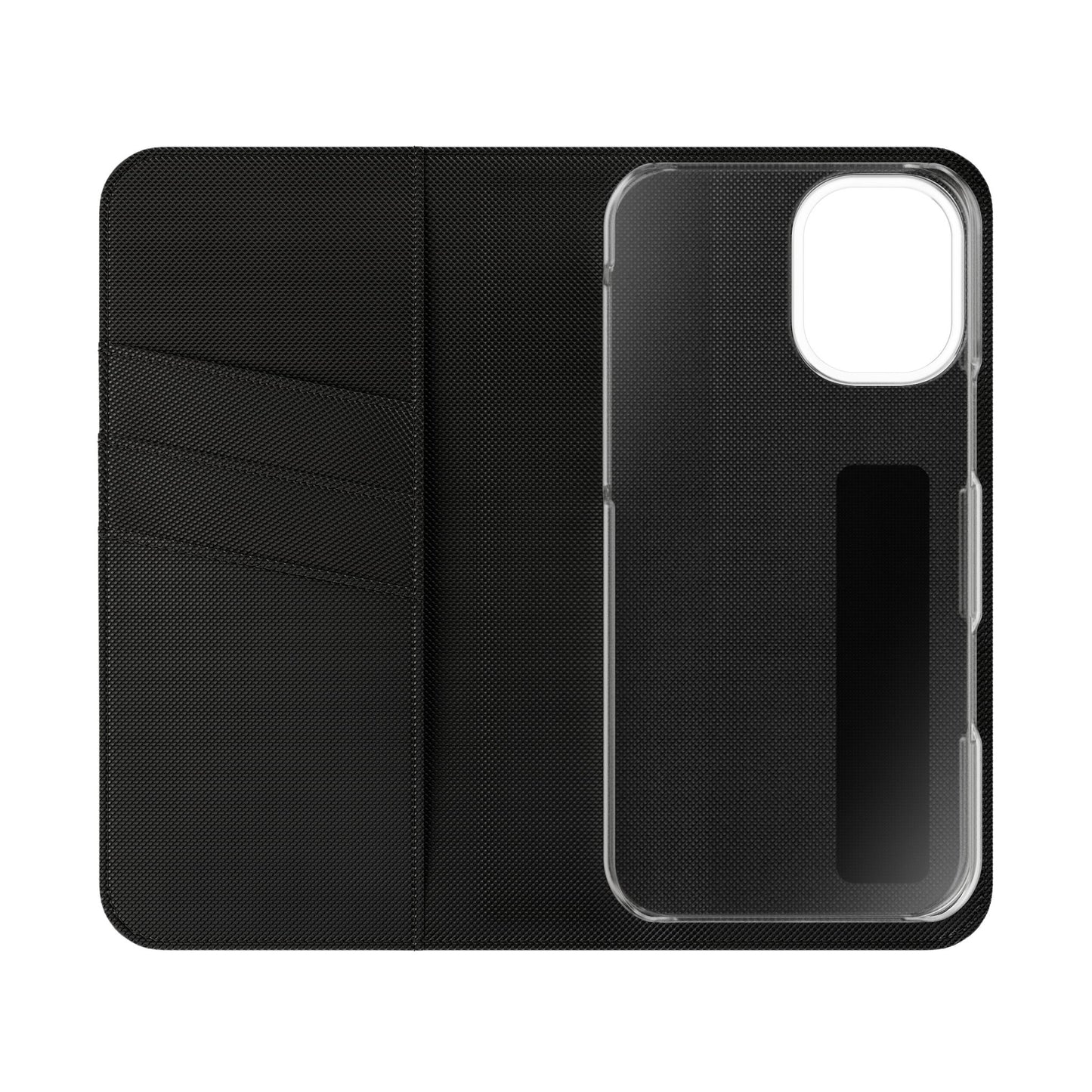 Christian Flip Phone Case — "Jesus Is My Lord and Savior" Purple Bow Plaid Wallet