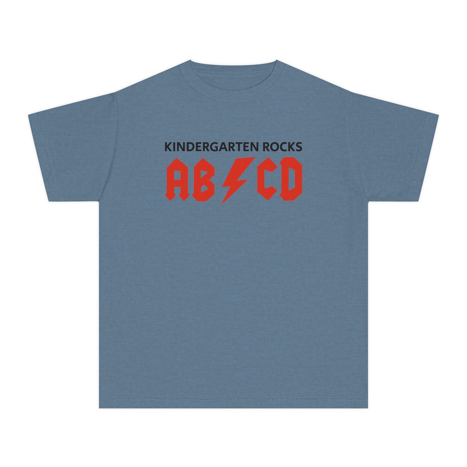 'AB/CD' Rock Band Style Kids Shirt