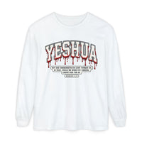 Load image into Gallery viewer, Yeshua Dripping Script Long Sleeve Tee