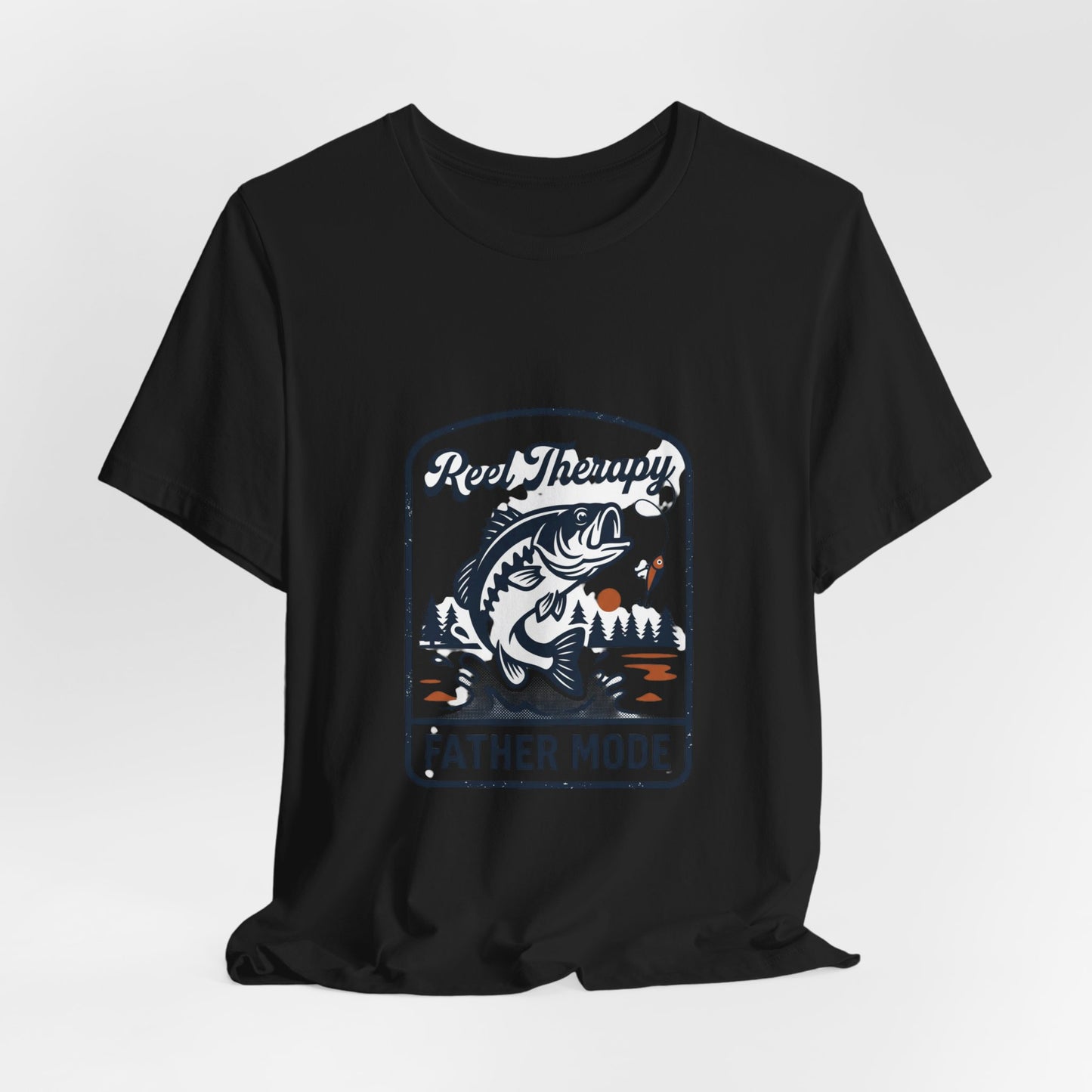 Reel Therapy Father Mode Tee | Fishing Dad shirt, Retro Outdoors Father’s Day