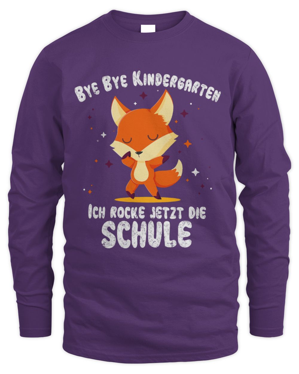 Cute Fox Bye Kindergarten Fox Dab dabbing Fox End First Day of School