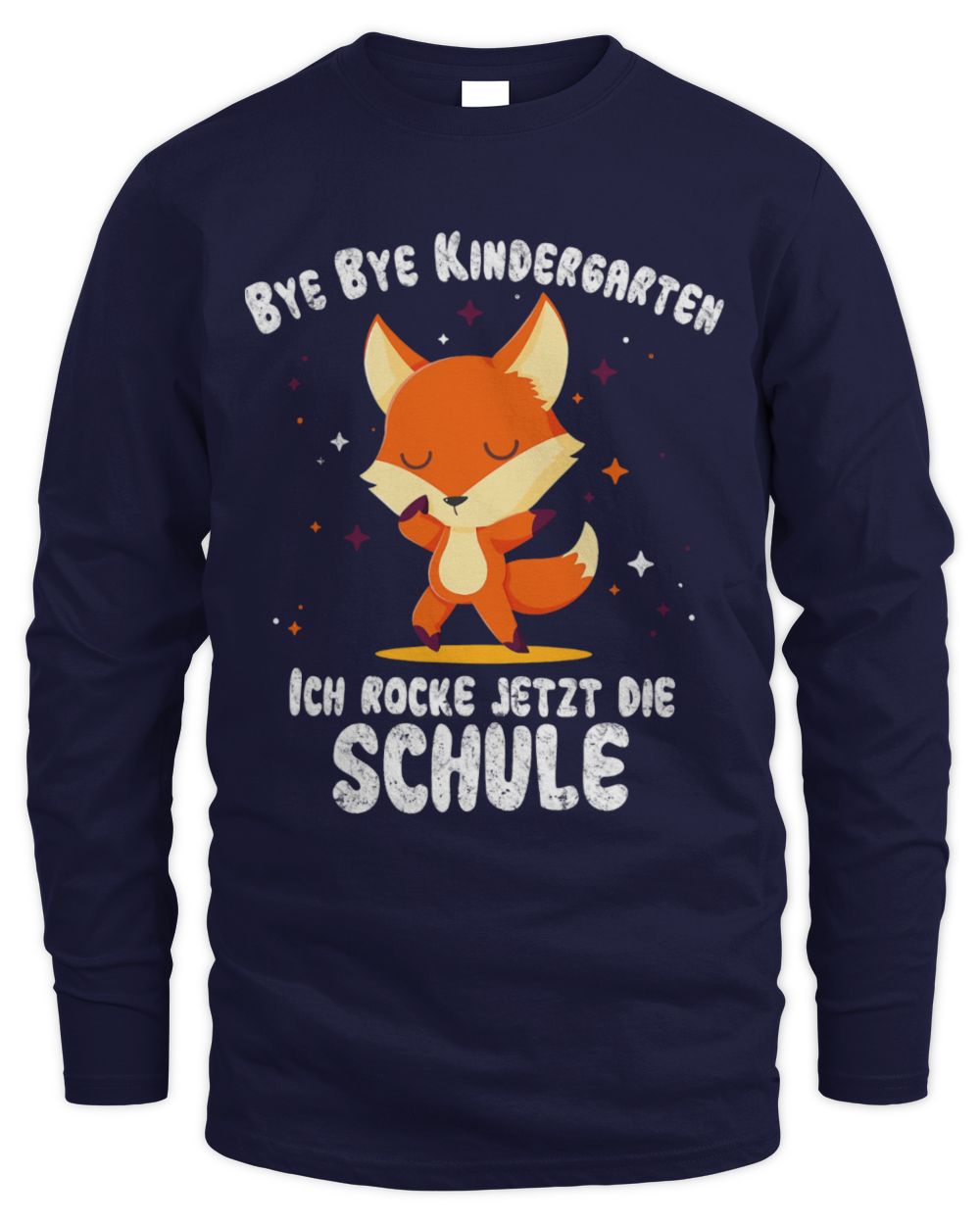 Cute Fox Bye Kindergarten Fox Dab dabbing Fox End First Day of School