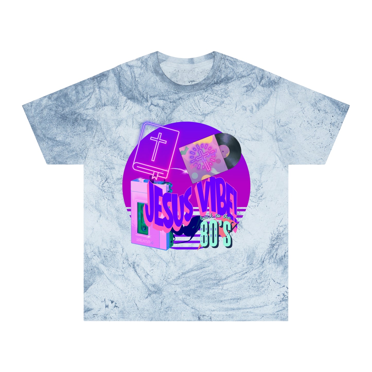 Jesus Vibe 80s T-Shirt — Retro Christian Graphic Tee