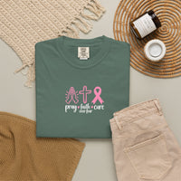 Load image into Gallery viewer, "Pray, Faith over Fear, Cure" Tee