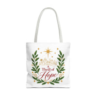 Load image into Gallery viewer, "A Thrill of Hope" Tote Bag