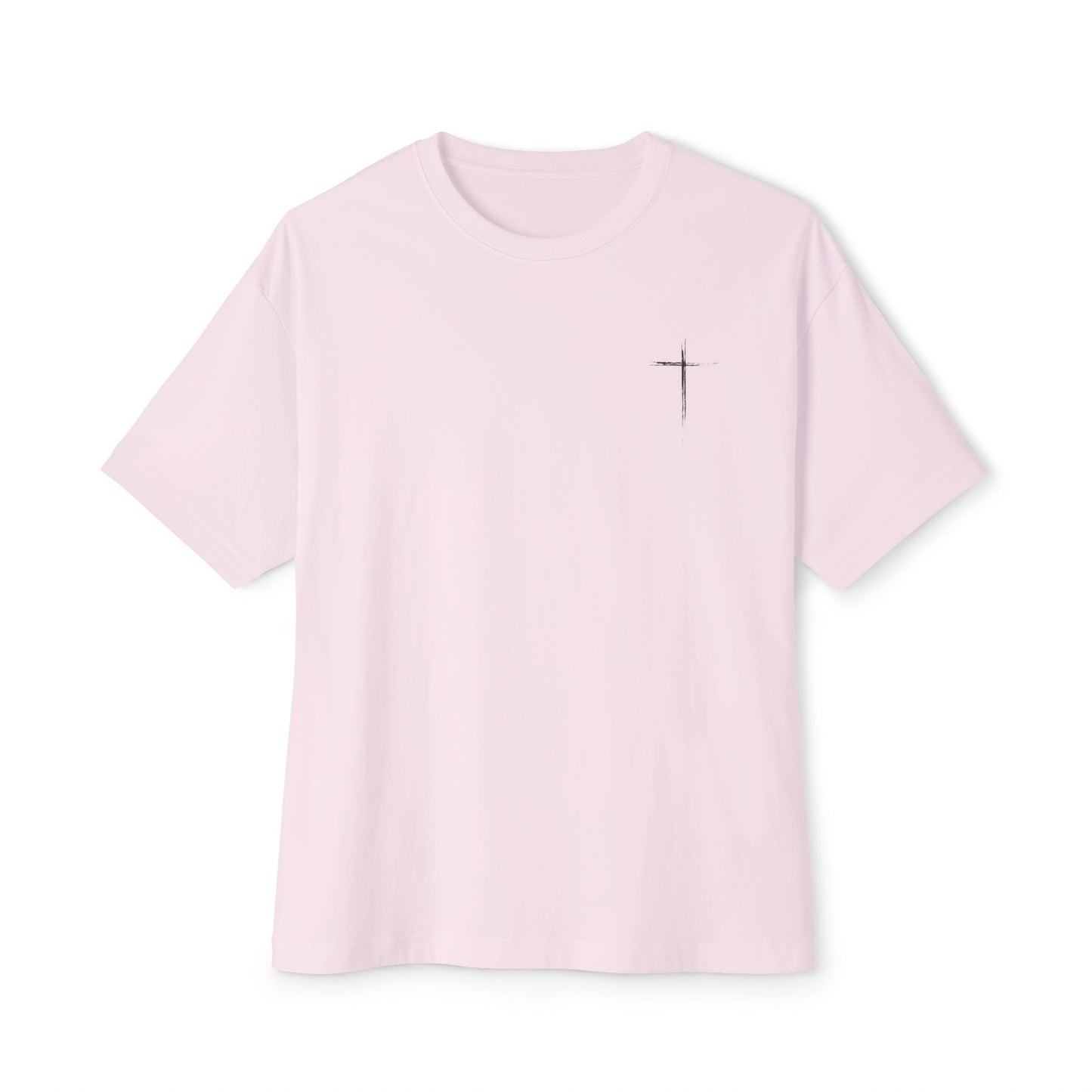 Faith In God Boxy Tee — Floral Christian Graphic T-Shirt