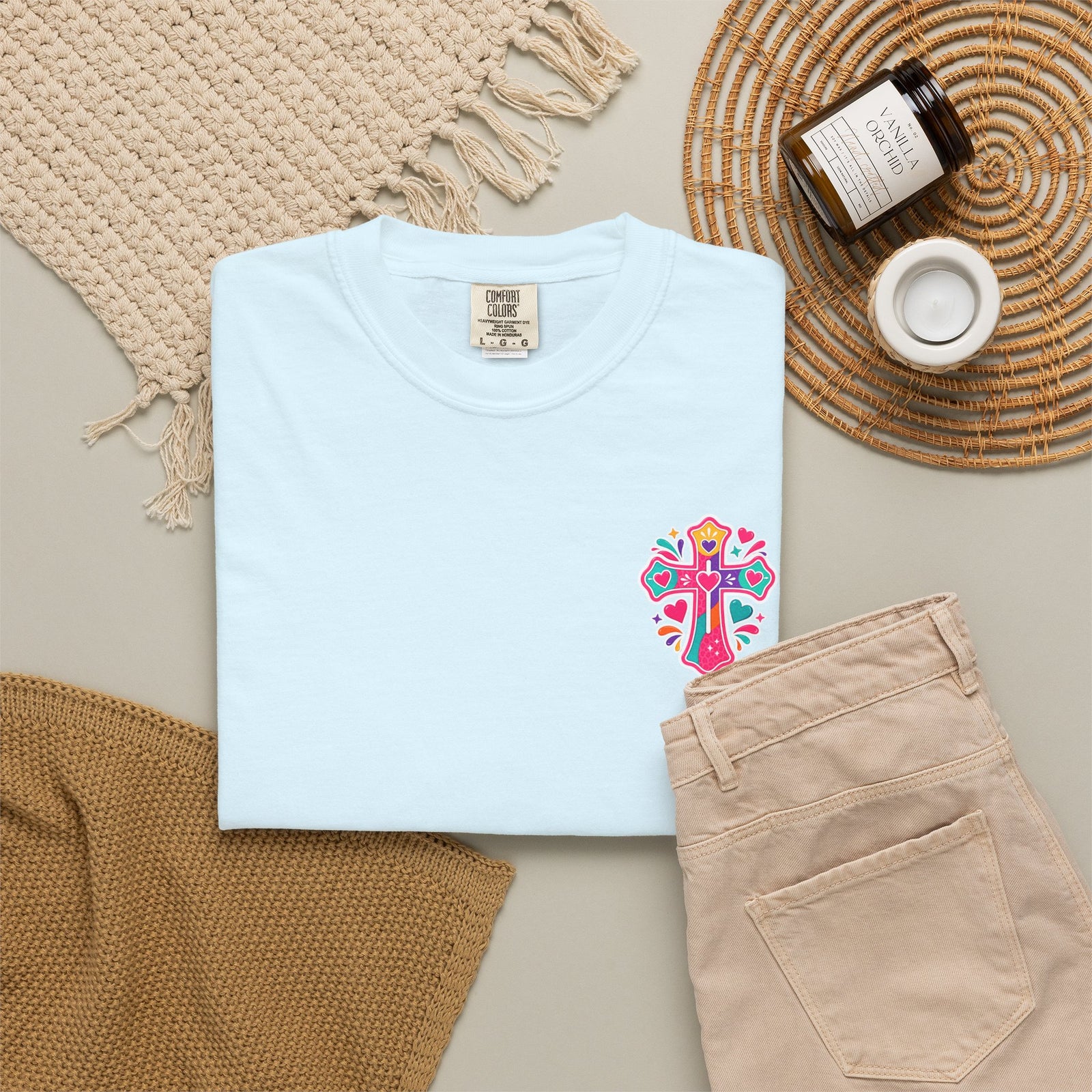 Christian T-Shirt — Colorful Faith Tee
