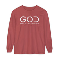 Load image into Gallery viewer, "God Over Everything" Long Sleeve Tee