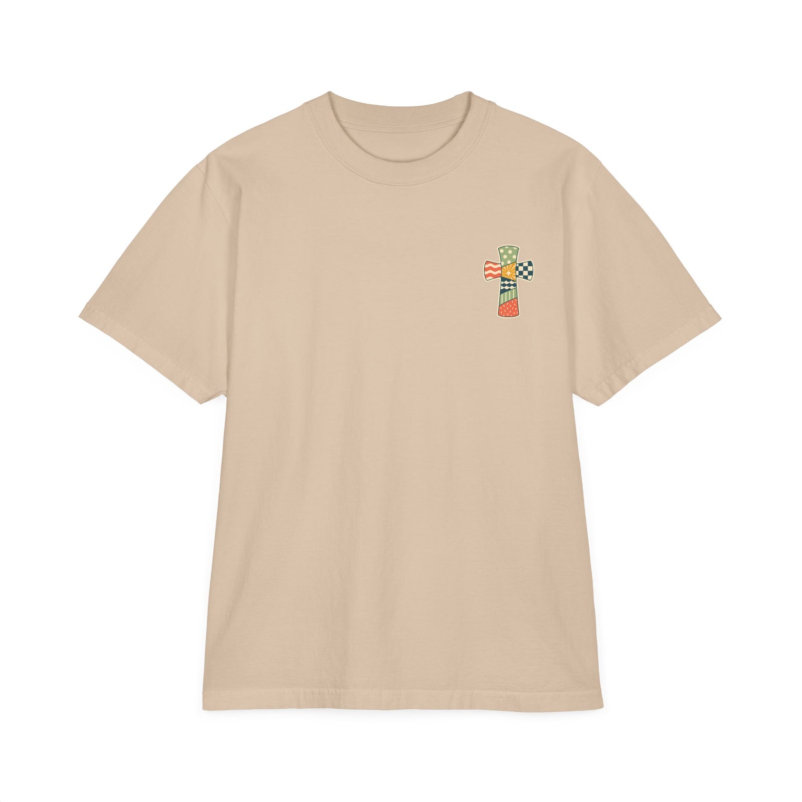 Pray On, Repeat T-Shirt — Christian Graphic Tee (1 Thessalonians 5:17)
