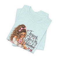 Load image into Gallery viewer, "Jesus, Coffee &amp; My Chihuahua" Tee