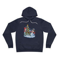 Load image into Gallery viewer, "Christmas Tree and Snowman" Hoodie