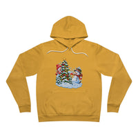 Load image into Gallery viewer, "Christmas Tree and Snowman" Hoodie