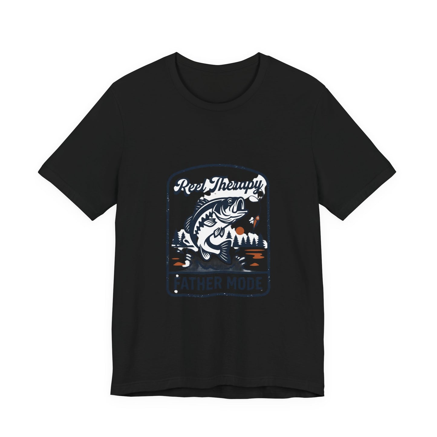 Reel Therapy Father Mode Tee | Fishing Dad shirt, Retro Outdoors Father’s Day