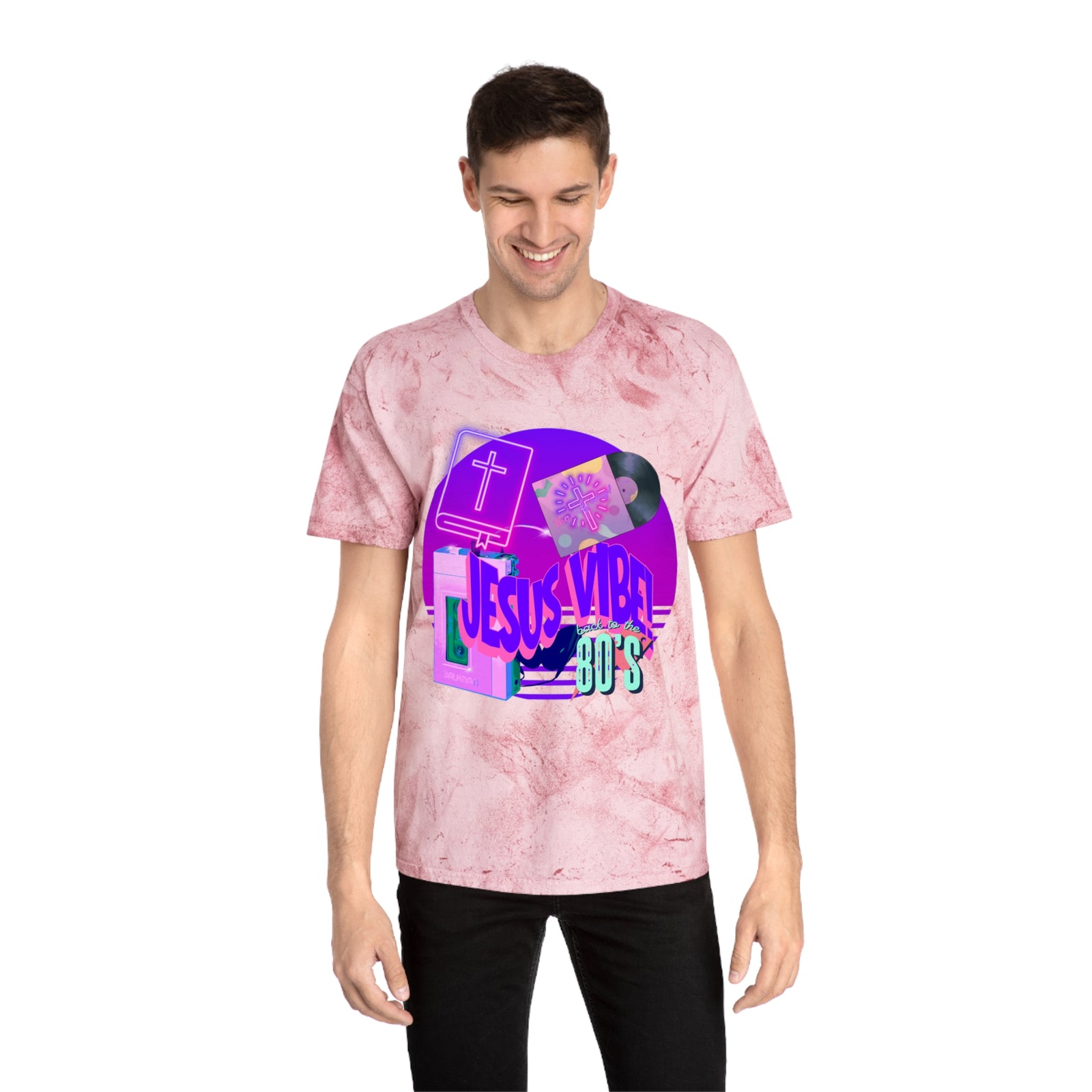 Jesus Vibe 80s T-Shirt — Retro Christian Graphic Tee