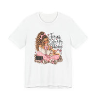 Load image into Gallery viewer, "Jesus, Coffee &amp; My Chihuahua" Tee