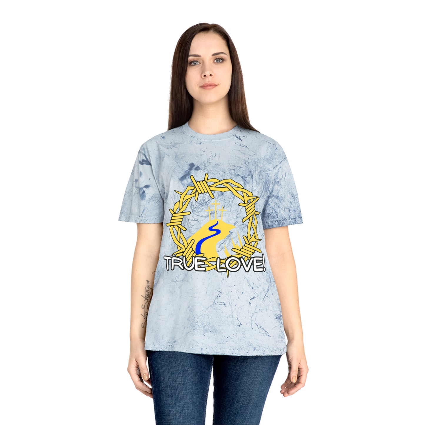 True Love T-Shirt — Crown of Thorns Graphic Christian Tee