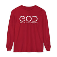 Load image into Gallery viewer, "God Over Everything" Long Sleeve Tee
