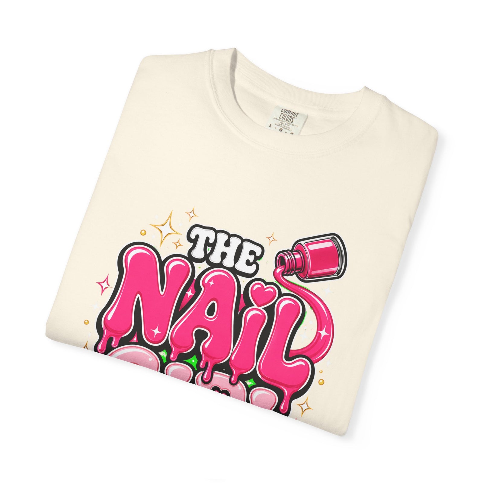 The Nail Girl T-Shirt — Polishing Nails, Praising Jesus Graphic Tee