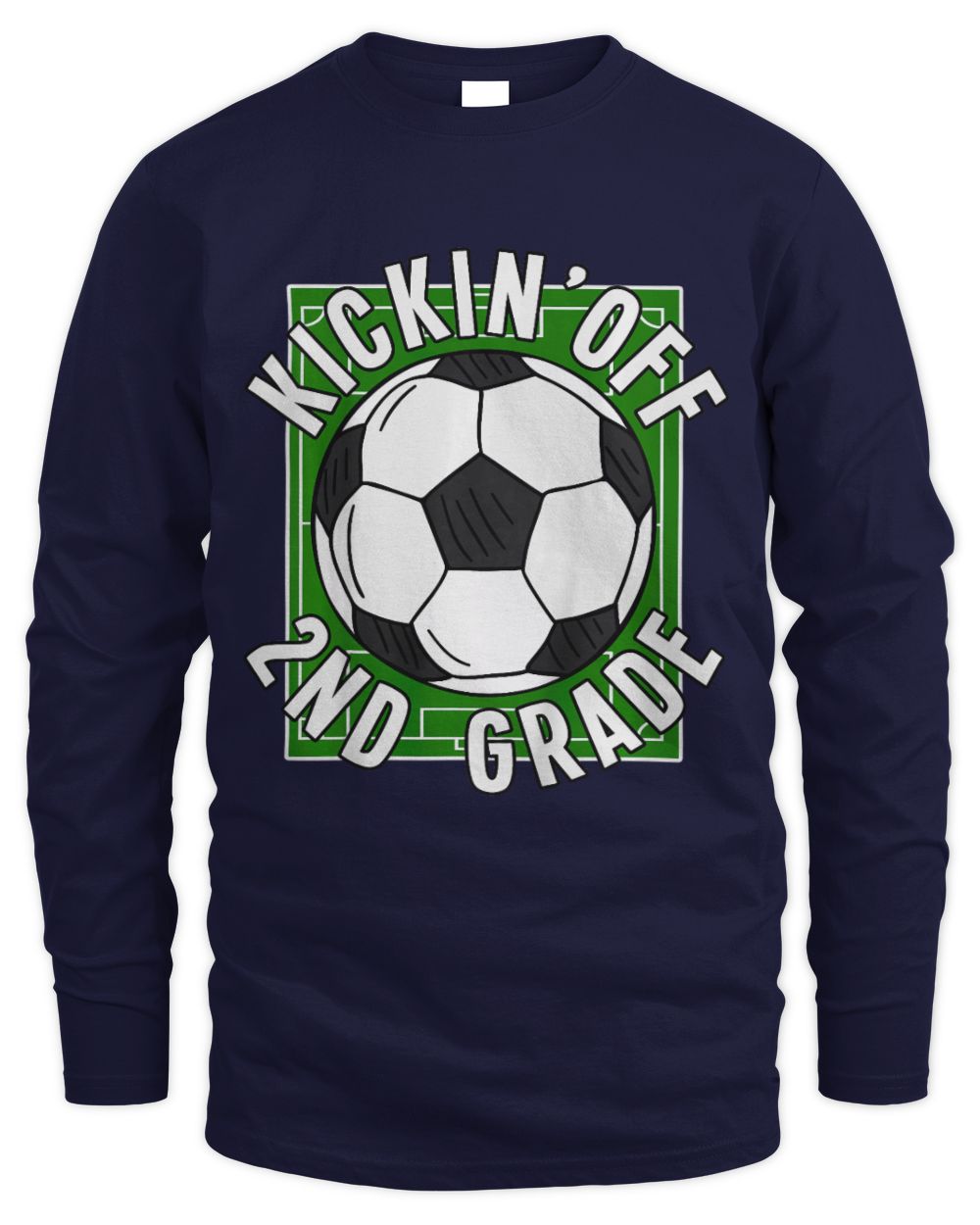 Cute Soccer Kids Kicking Off 2nd Grade Soccer Back To School