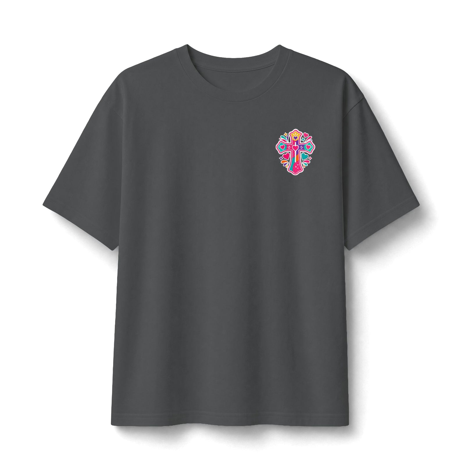 Christian Front Row Tee — "I Am a Front Row Christian" Colorful Faith T‑Shirt