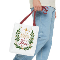 Load image into Gallery viewer, "A Thrill of Hope" Tote Bag