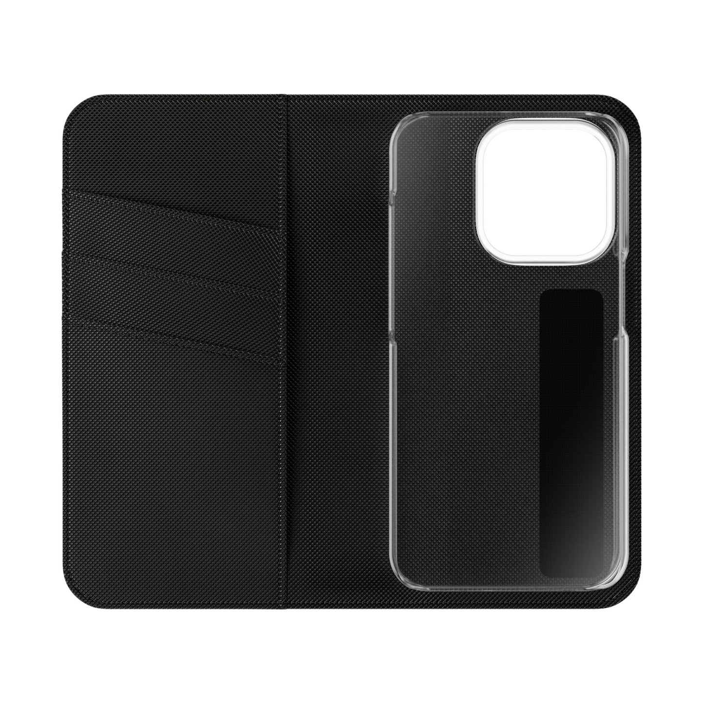 Christian Flip Phone Case — "Jesus Is My Lord and Savior" Purple Bow Plaid Wallet