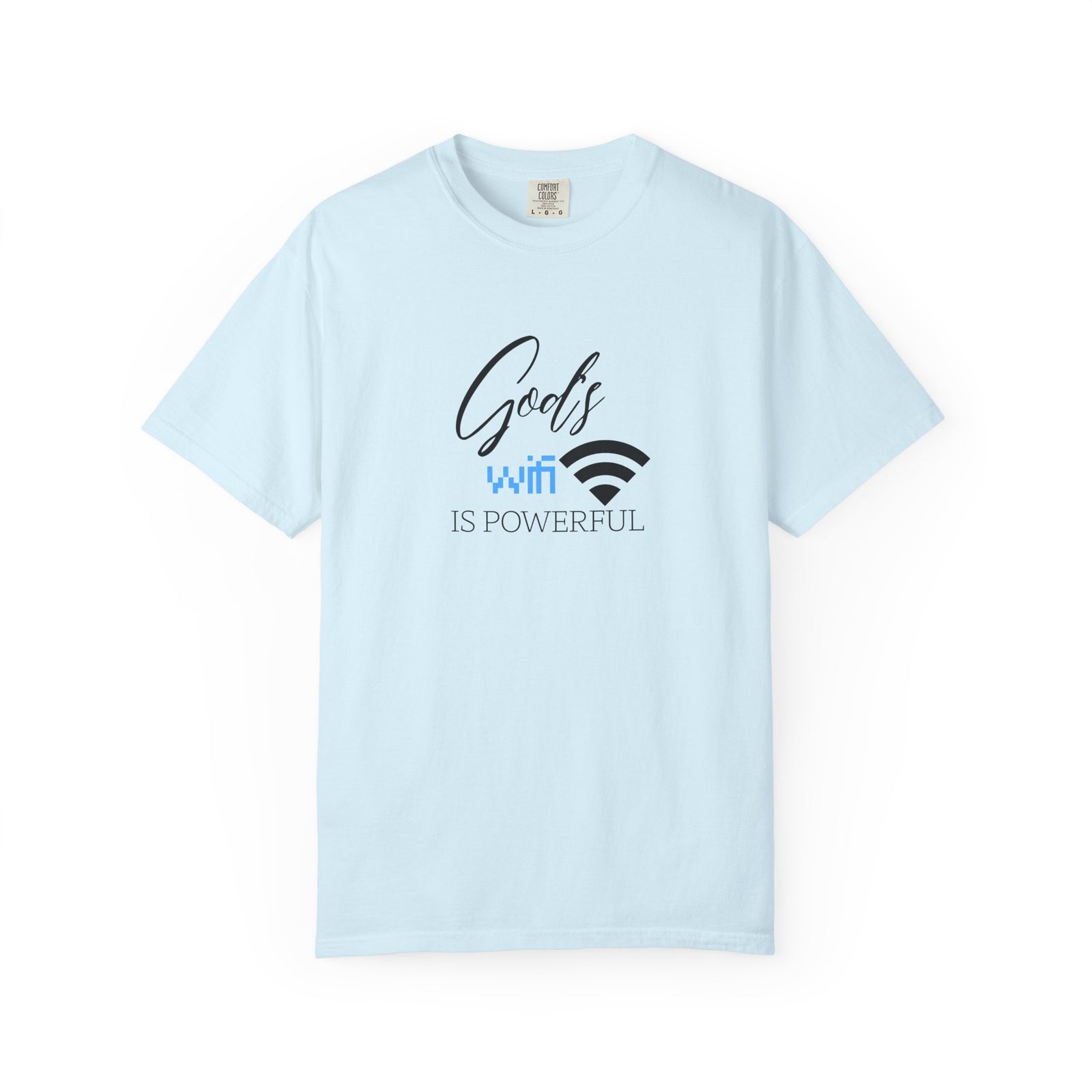 "God's WiFi is Powerful" Graphic Tee