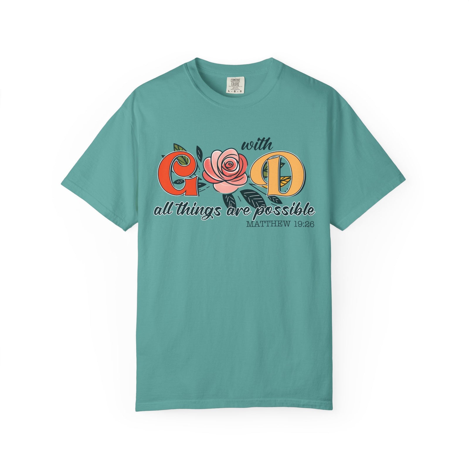 "With God All Things Are Possible" Graphic Tee