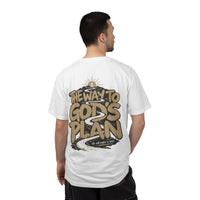 Load image into Gallery viewer, Romans 8:28 "The Way to God's Plan" T-Shirt