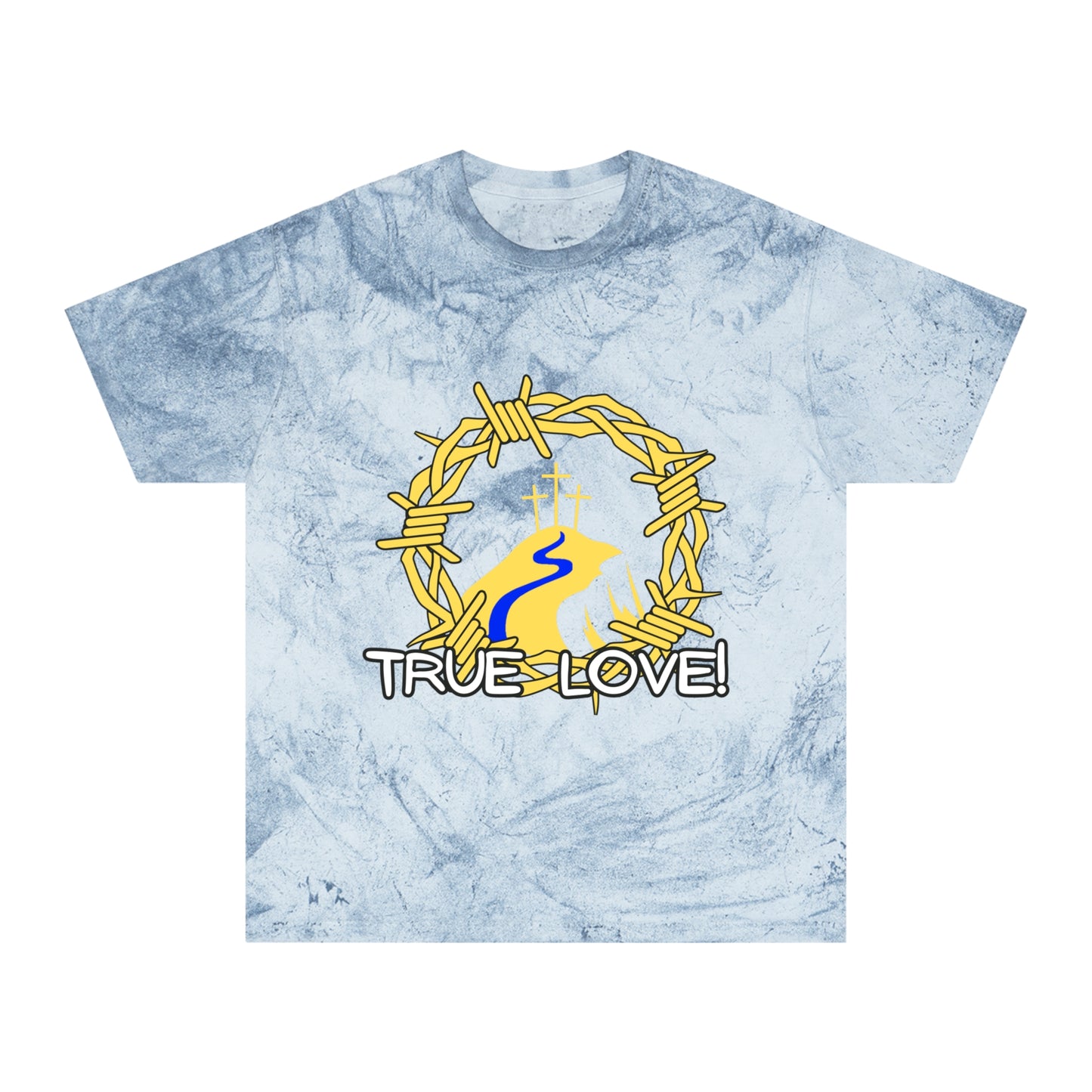 True Love T-Shirt — Crown of Thorns Graphic Christian Tee