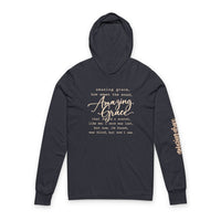Load image into Gallery viewer, "Amazing Grace" Hooded Long Sleeve Tee