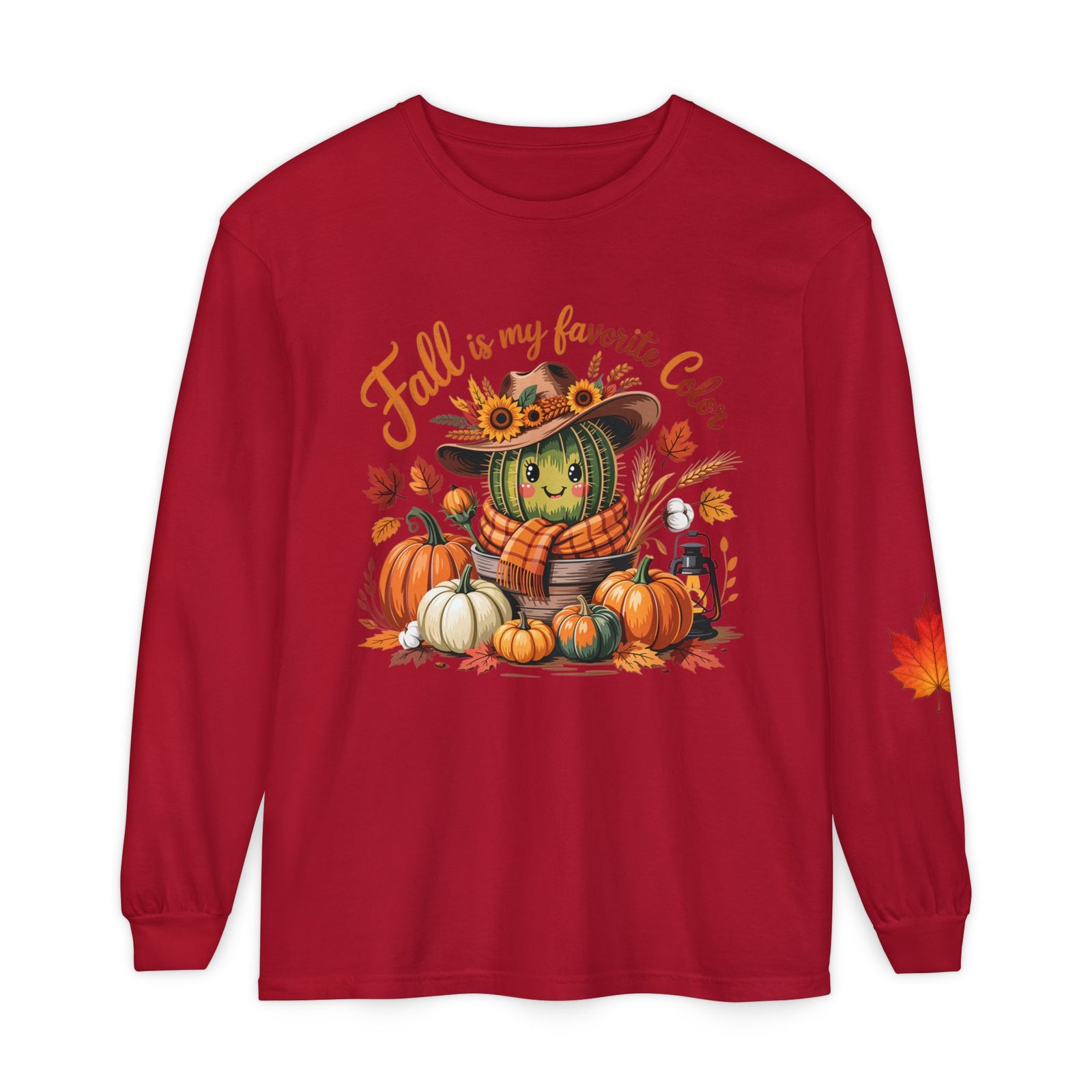 Fall Is My Favorite Color Long Sleeve Tee