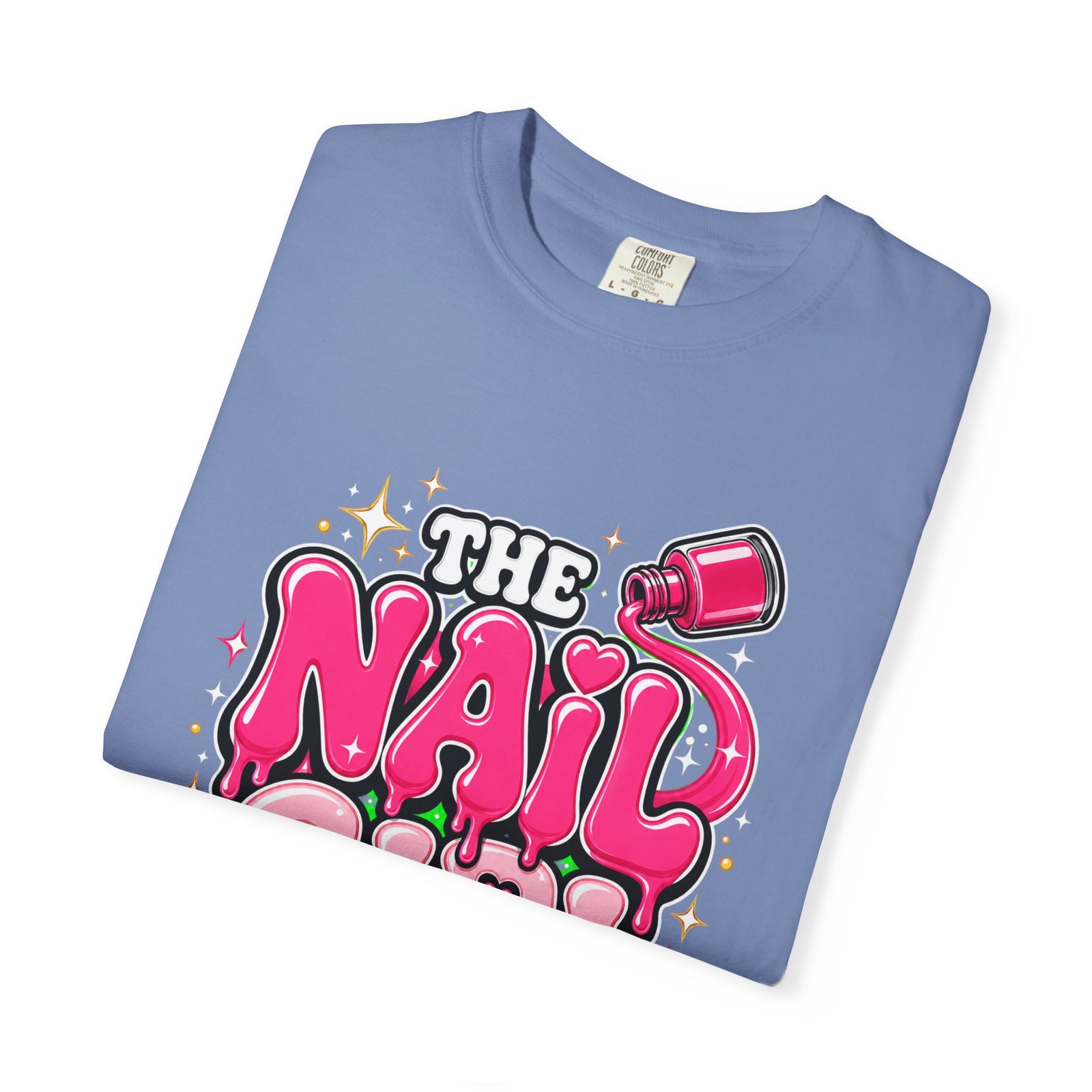 The Nail Girl T-Shirt — Polishing Nails, Praising Jesus Graphic Tee