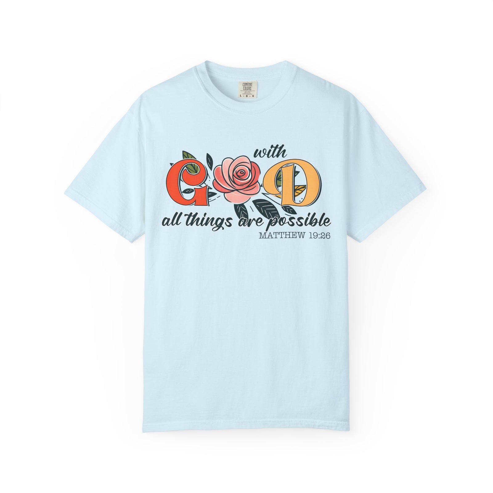 "With God All Things Are Possible" Graphic Tee