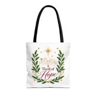 Load image into Gallery viewer, "A Thrill of Hope" Tote Bag