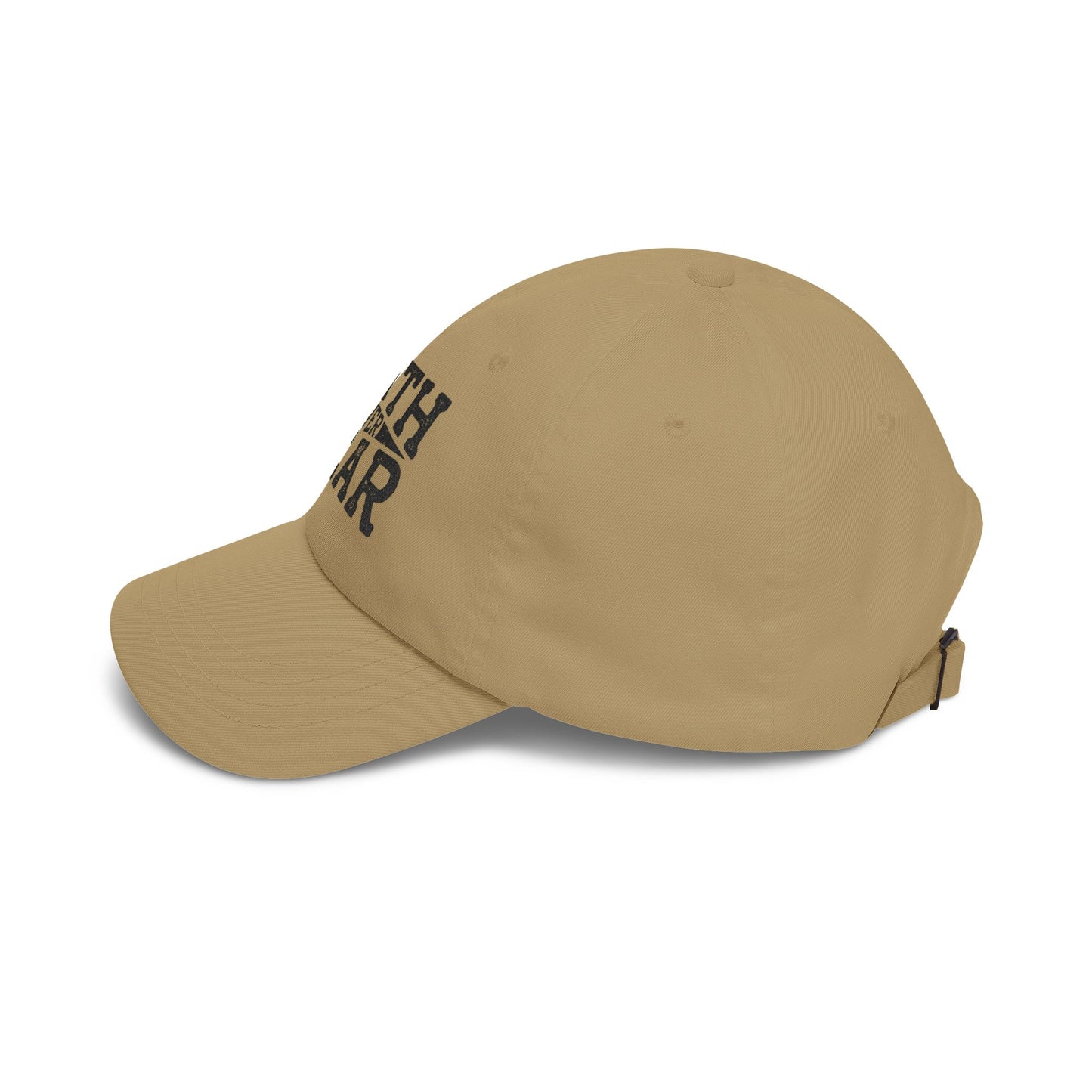 Faith Over Fear Dad Cap — Embroidered Inspirational Baseball Hat