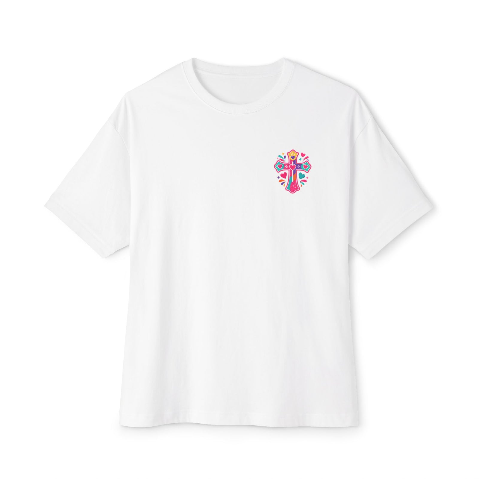 Church Praise T-Shirt — "I’m the One on the Front Row at Church" Colorful Worship Tee