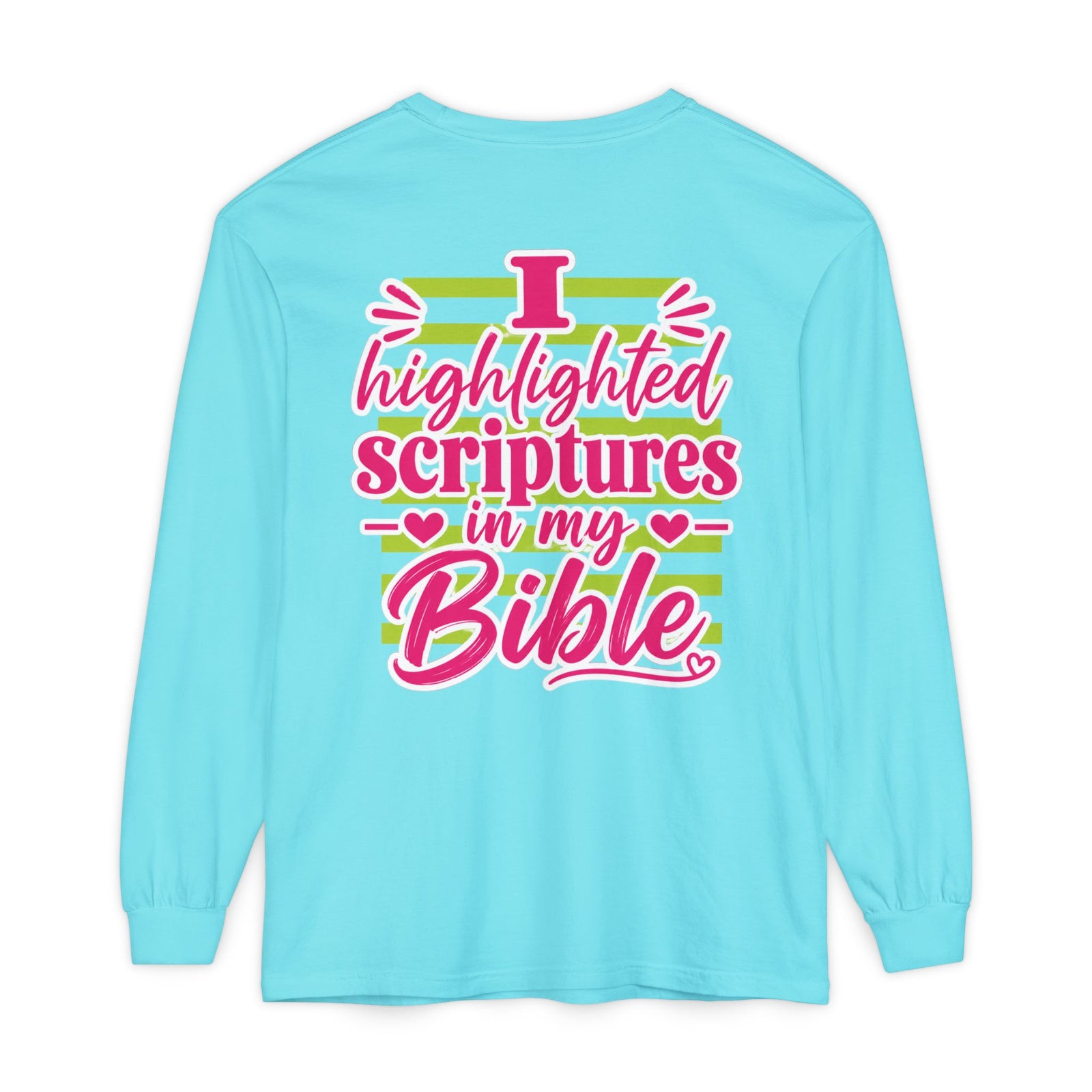 Unisex Garment-dyed Long Sleeve T-Shirt